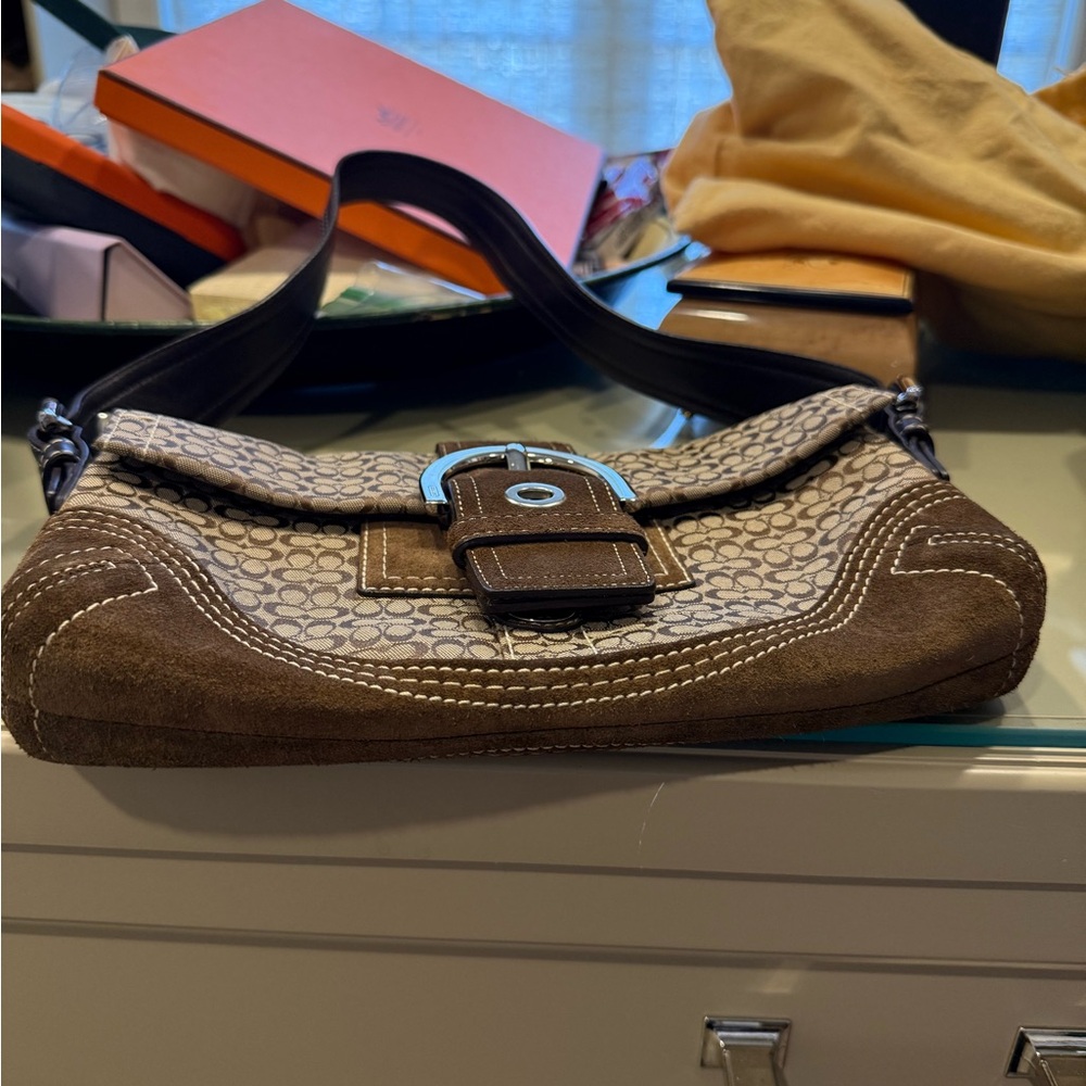 Coach Signature Sufflette handbag